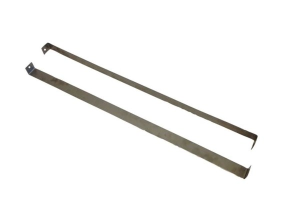 Allpa Paar RVS Montagestrips voor 70/90/120l tanks (L=885mm)