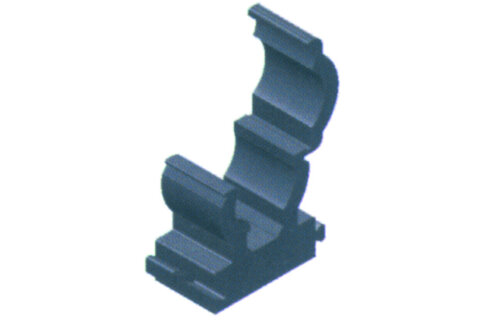 SeaTech Quick-connect buisclip  bocht  voor Ø15mm