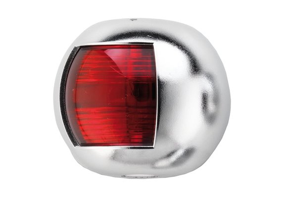 Allpa Positielantaarn verchroomd huis; rood  112.5°