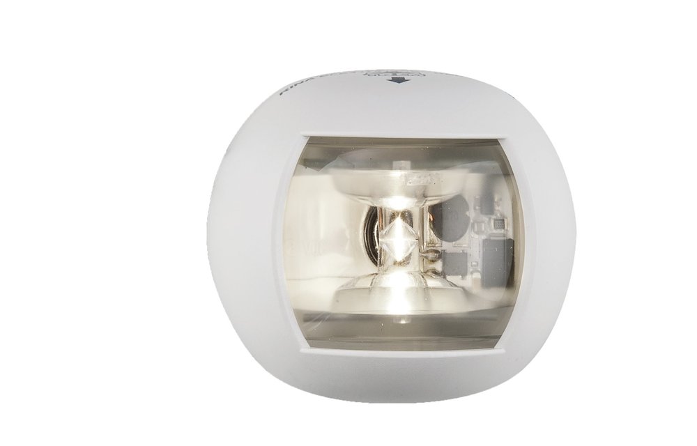 Allpa Positielantaarn Wit Heklicht 135° LED 12-24V wit carbonaat huis
