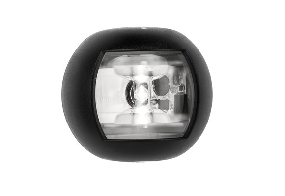 Allpa Positielantaarn Wit Heklicht 135°  LED 12-24V  zwart carbonaat huis