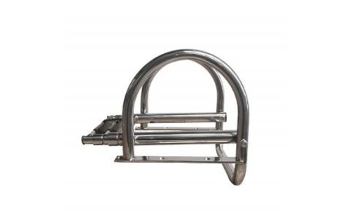 Prince Telescopische zwemtrap voor zwemplateau; 4+1 ovale treden