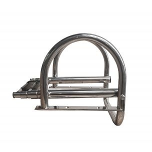 Prince Telescopische zwemtrap voor zwemplateau; 4+1 ovale treden