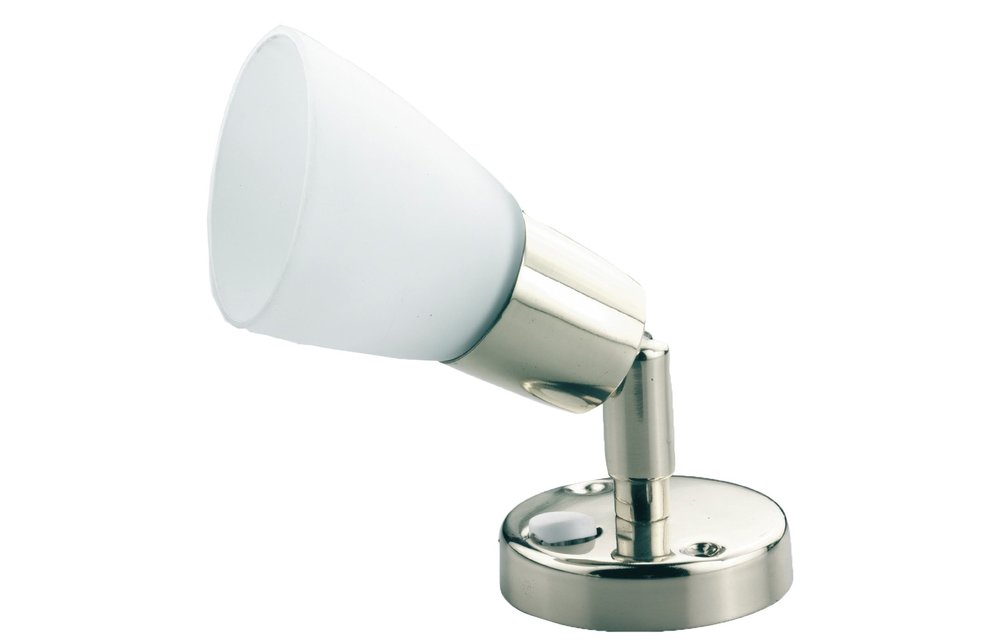Allpa RVS LED-Wandlamp 8-30V/3 1W LED 1x 3W H=153mm