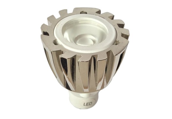 Allpa MR11 LED-vervangingslamp  met aluminium huis  Ø25mm  L=38mm  1x1W  12V  high-power LED