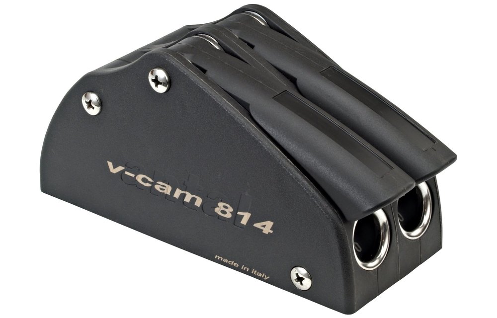 Antal Aluminium valstopper V-CAM 814  double  lijn Ø8-10mm  breedte 65mm  gewicht 1 1kg