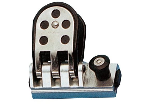 Allpa Aluminium genuaslede met RVS versterkte schijf  voor T-Schienen 26x4mm  max. schoot Ø14mm