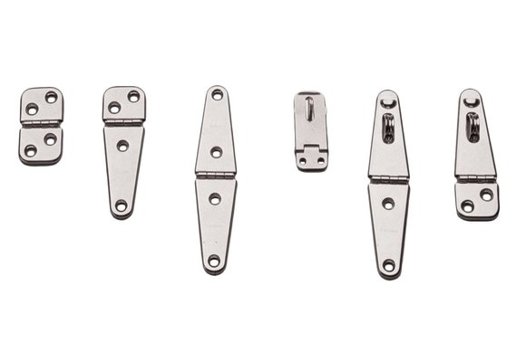 Allpa RVS Scharnier  103x32mm  Ø5mm (F)