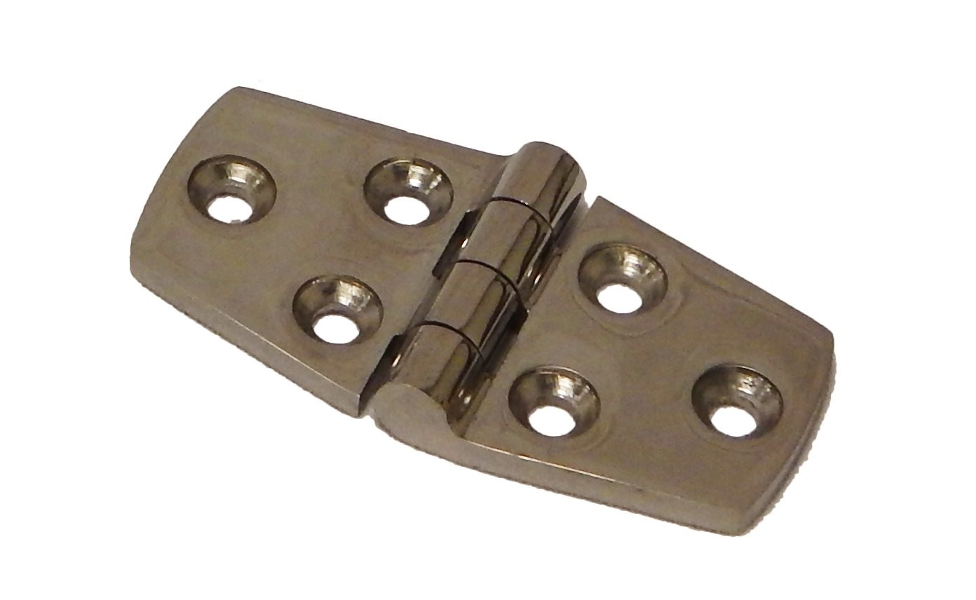 Allpa RVS gegoten scharnier  76x38mm