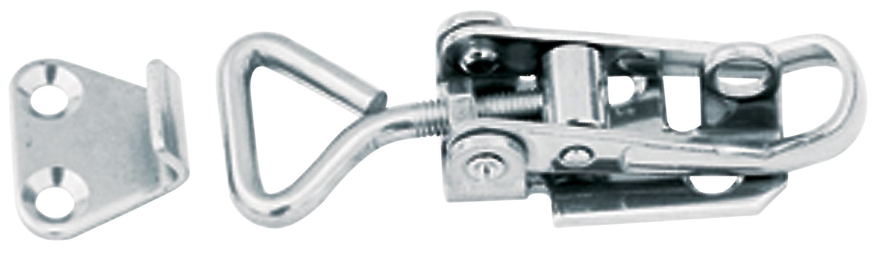 Allpa RVS Rammelvrije bakkistsluiting