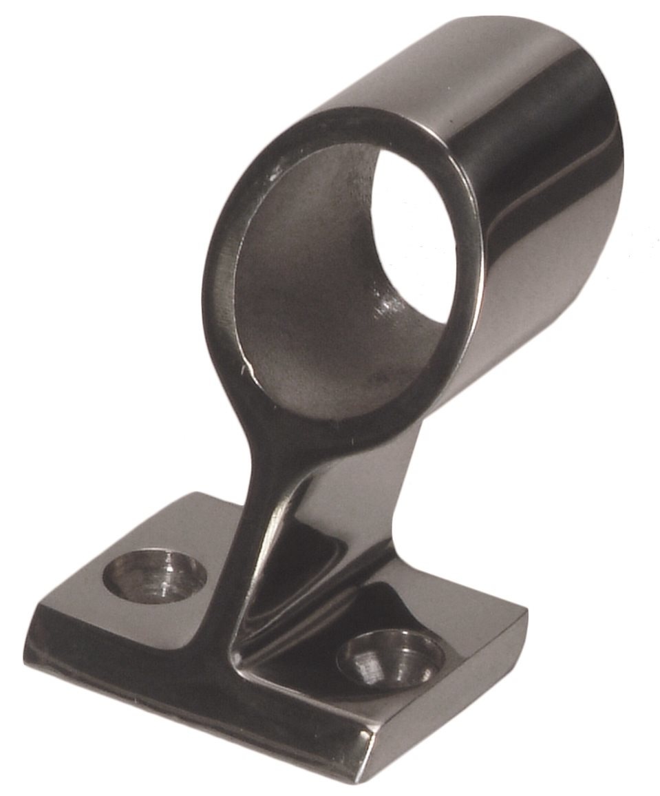 Allpa RVS Railinghouder 60° Ø25 4mm H=56mm