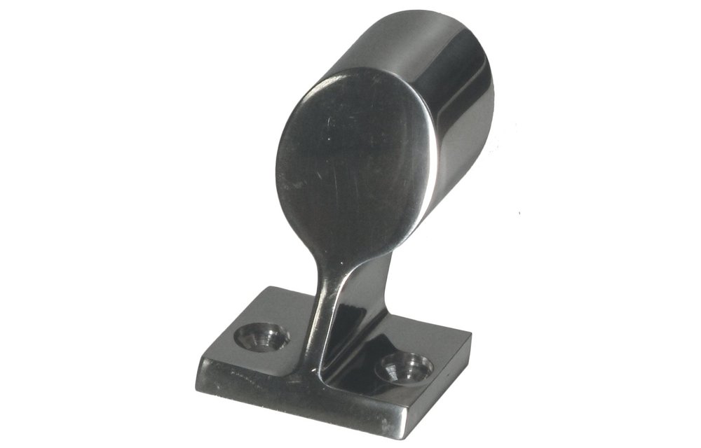 Allpa Railingsteun RVS 60° Ø25 4mm  Hoogte 56mm