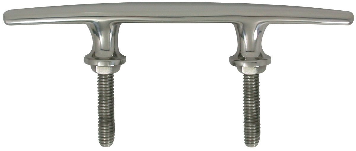 Allpa RVS Klamp boutmontage A=254mm B=31mm C=105mm D=62mm