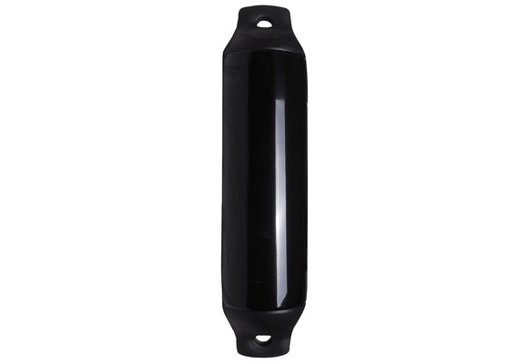 Allpa Fender Comet  Ø100mm  L=420mm  zwart (maat 1) (opblaasbaar met kogelventiel)