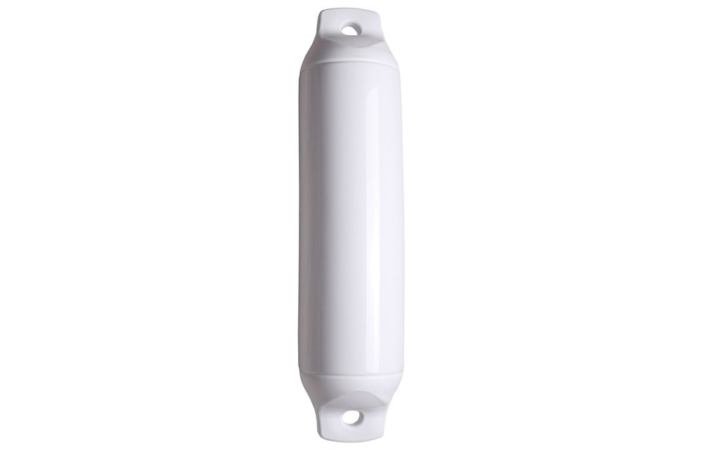 Allpa Fender Comet Ø300mm L=900mm Wit (maat 6) (opblaasbaar met kogelventiel)
