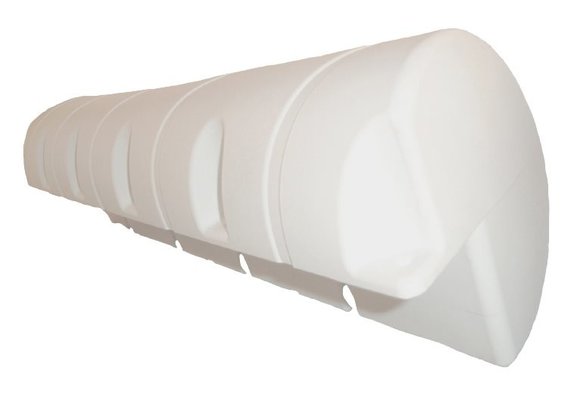 Allpa Dockfender  1000x190x190mm  3 6kg  wit (maat 1)