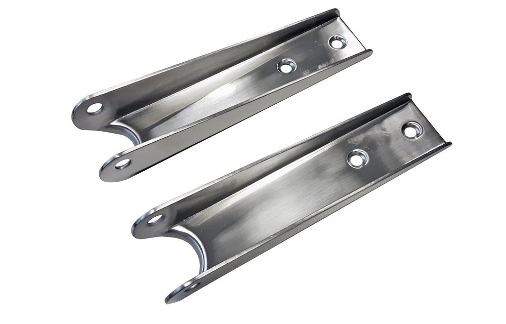Allpa RVS Scharnieren voor zwemplateau-ladder (set van 2 stuks) max. buis Ø32mm