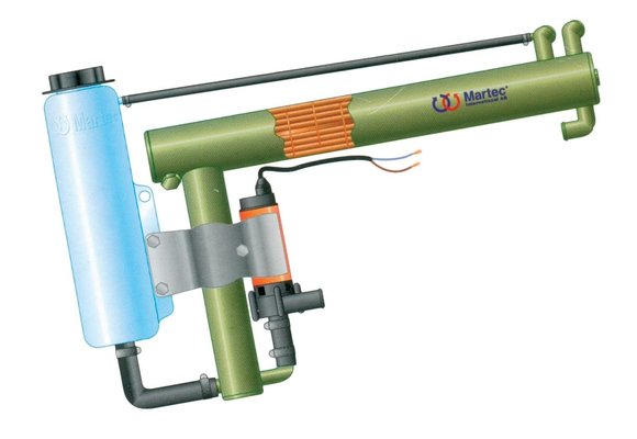 Martec Warmtewisselaar voor dieselmotor Yanmar YSM 8 (901-1112)