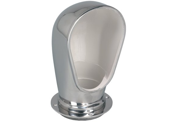 Allpa RVS Luchthapper ovaal  inclusief dekplaat