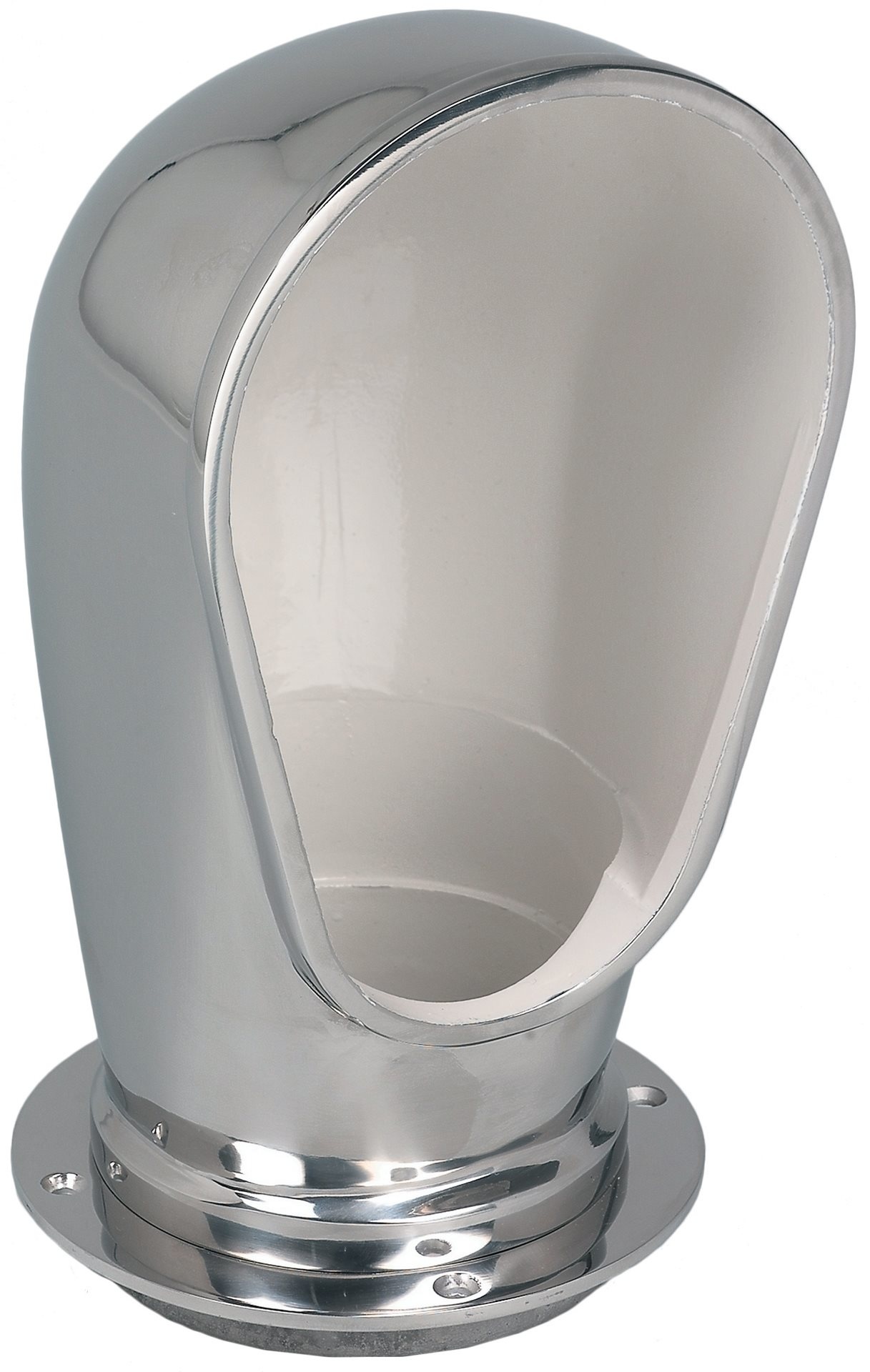 Allpa RVS Luchthapper ovaal  inclusief dekplaat