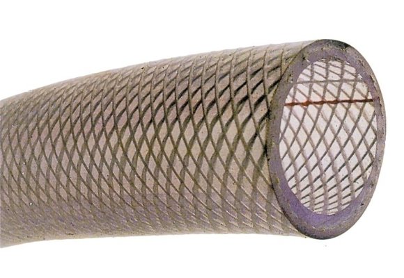 Allpa PVC Koudwaterslang transparant met polyester inlage  Ø8x14mm  -20ºC tot +60ºC  max.20bar  20ºC