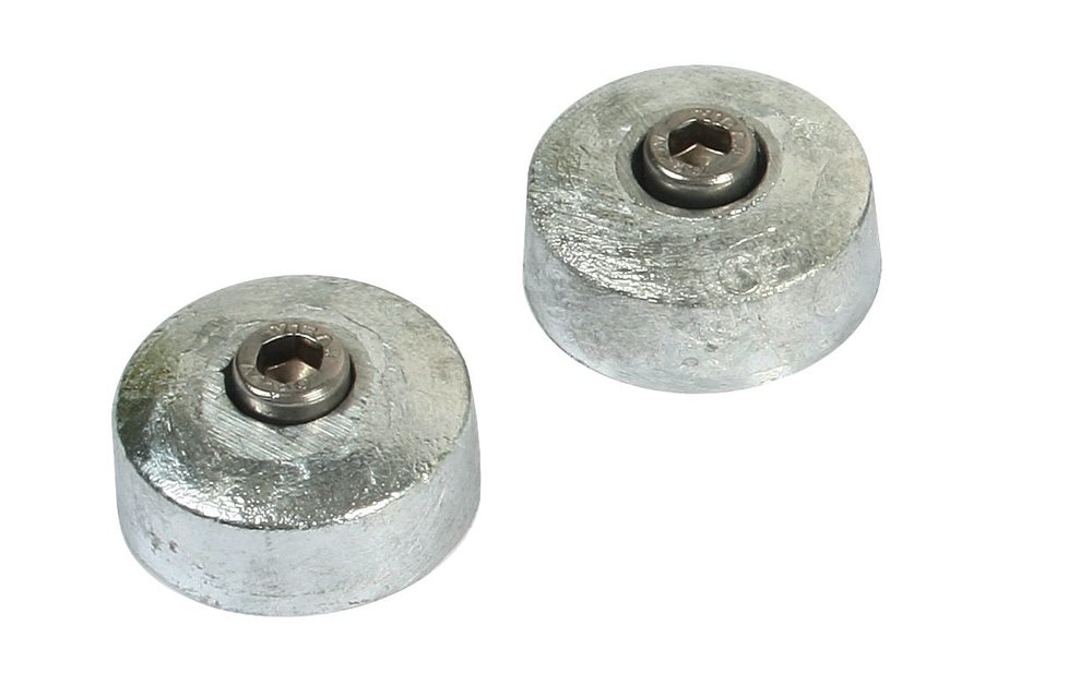 Flex-O-Fold - Zink anode kit (2x) voor 2-blads klapschroef