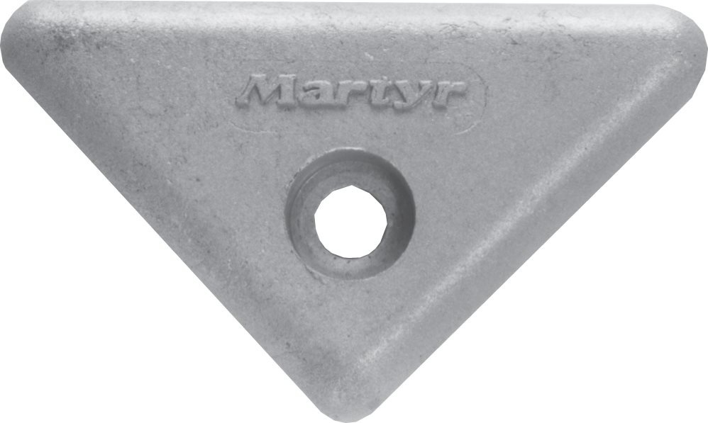 Allpa Zinkanode Volvo Penta sterndrive triangle for 290/290DP/SX/DP-X (OEM 872193)