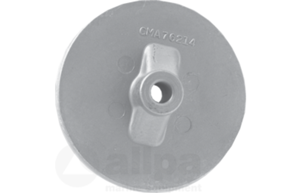 Allpa Magnesium Anode Mercruiser / Sterndrive / Mercury outboard  Circular Plate (OEM 76214-5)
