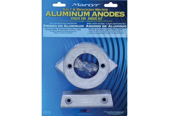 Allpa Aluminium Anode kit Volvo 290