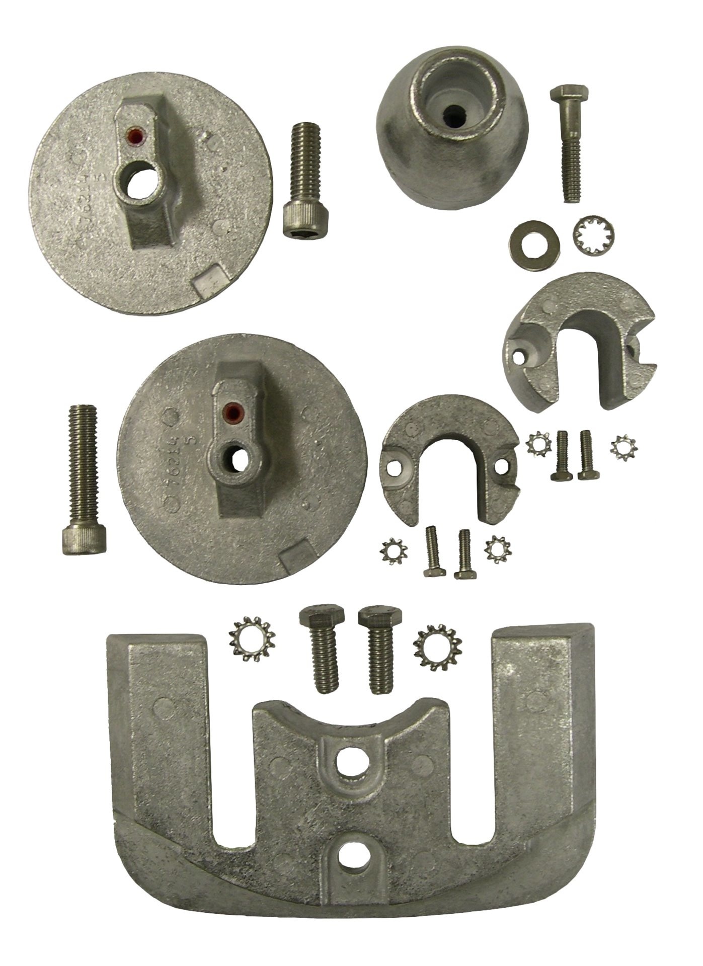 Allpa Aluminium Anode kit Navalloy Bravo-3 2004 - Present
