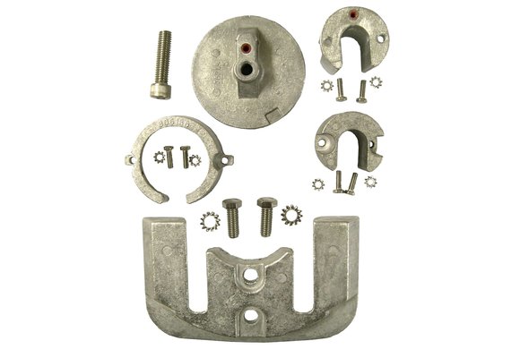 Allpa Aluminium Anode kit Navalloy Bravo-1 1988 - Present
