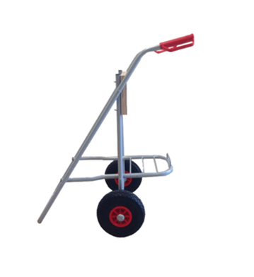 Allpa Transportwagen (opklapbaar) voor buitenboordmotor (max. 100kg); Alum.buis