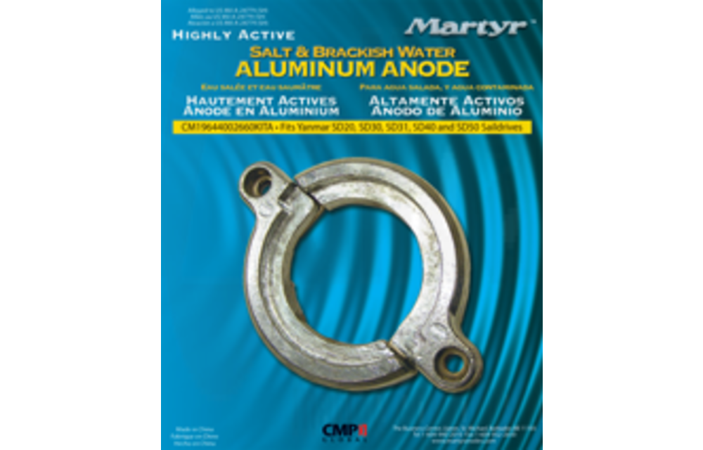 Yanmar Anode Kit Magnesium