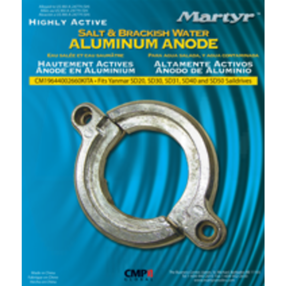 Kit Zink Yanmar Anode Kit Zink - - Boottotaal.be