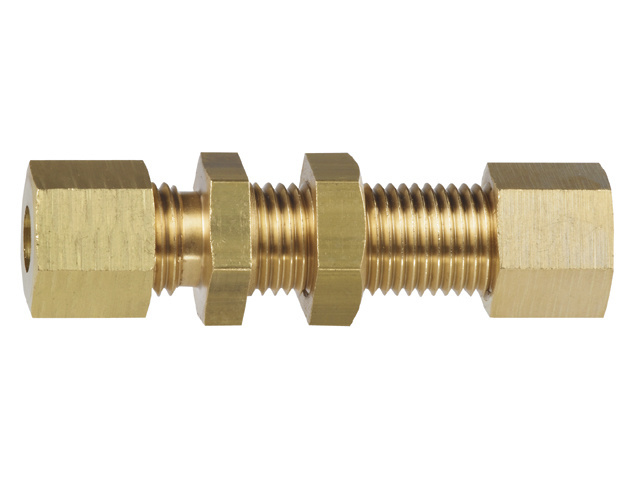 Messing kopppeling schotdoorvoer recht