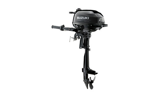 Suzuki buitenboordmotor 2.5 pk – DF2.5 - Langstaart – Zwart