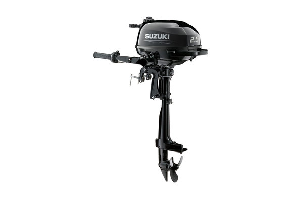Suzuki buitenboordmotor 2.5 pk – DF2.5 - Langstaart – Zwart