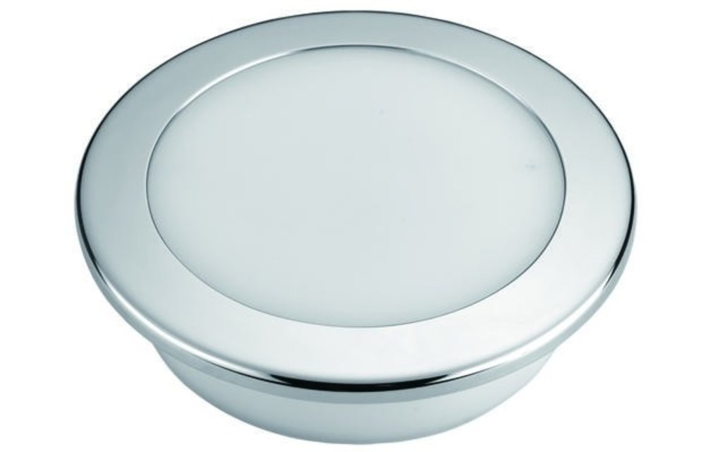 Allpa Kunststof LED-plafondlamp met RVS ring inbouw 12V/7 5W LED 16x 5Ø