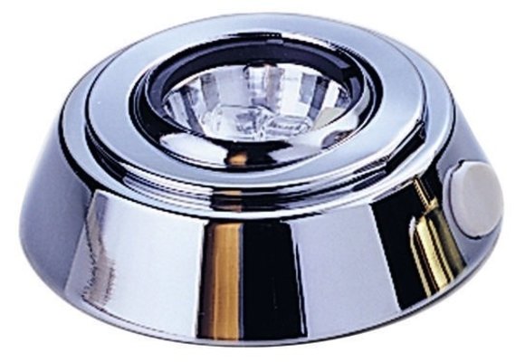 Allpa Messing-Verchroomde LED-plafondlamp  opbouw  12V  LED 6x0 3W  H=36mm  warm white