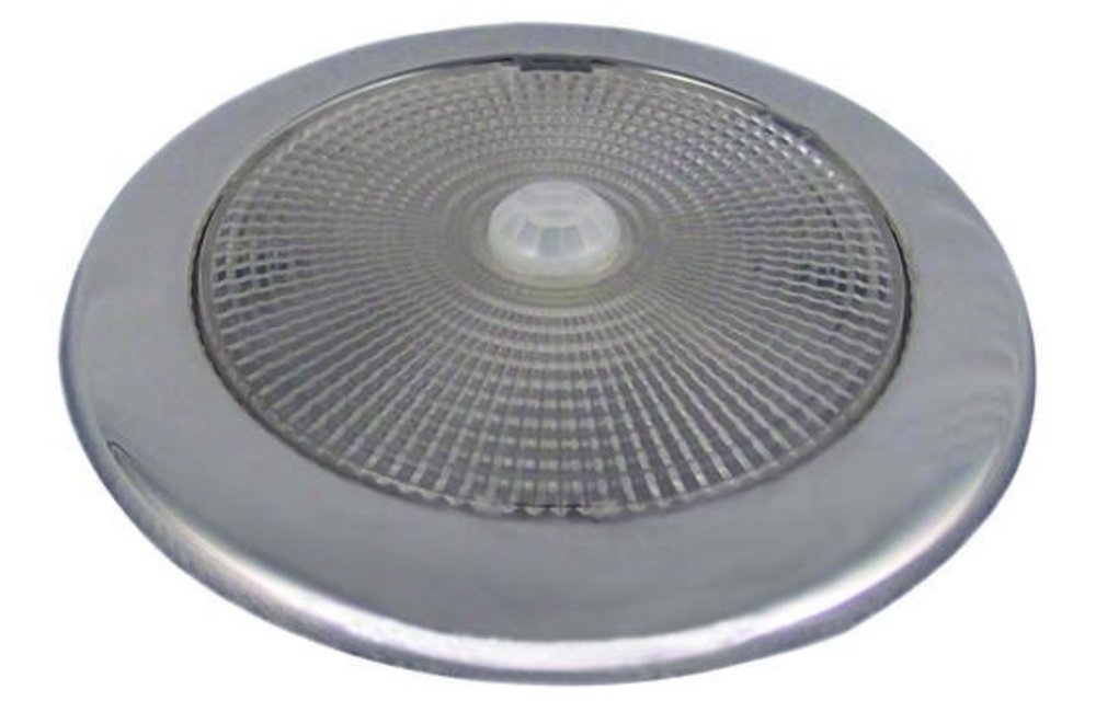 Allpa RVS LED-plafondlamp opbouw 12V/2 26W Top LED x 28 H=10mm warm white