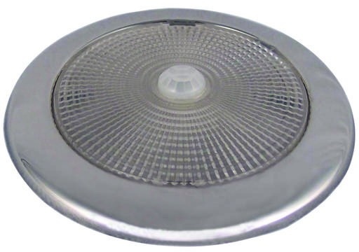 Allpa RVS LED-plafondlamp  opbouw  12V/2 26W  Top LED x 28  H=10mm  warm white