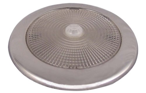 Allpa RVS LED-plafondlamp  opbouw  12V/2 26W  Top LED x 28  H=10mm  warm white