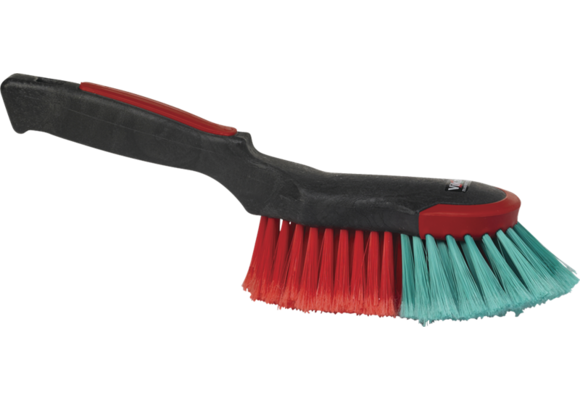 Vikan Transport ergo handborstel met rubber stootrand
