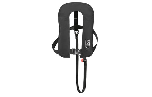 Besto Automatisch Reddingsvest 300N met Harnas XL tailleband 200 cm