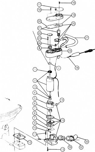 Jabsco Schakelaar Kit nr 25 (29200) (29103-1000)
