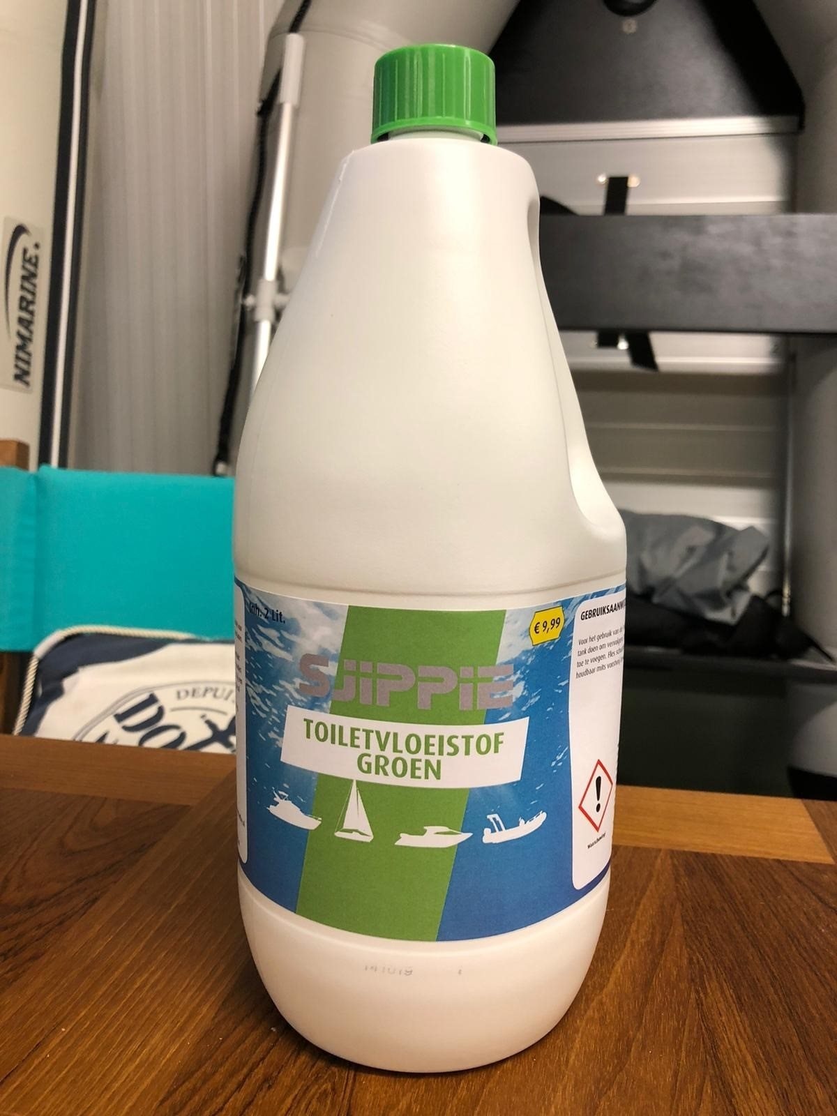 Sjippie Toiletvloeistof Groen 2 Liter