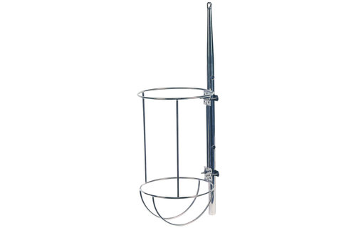 Allpa RVS Fenderhouder  recht model voor 1 stootwil  A=175mm  B=375mm (Majoni 3)