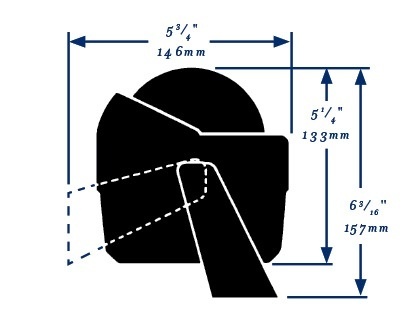 Ritchie Kompas model Helmsman  HB-741  12V  beugelkompas  roos Ø93 5mm / 5º  zwart