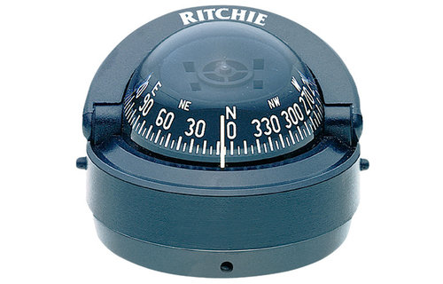 Ritchie Kompas model Explorer S-53  12V  opbouwkompas  roos Ø69 9mm / 5º  zwart