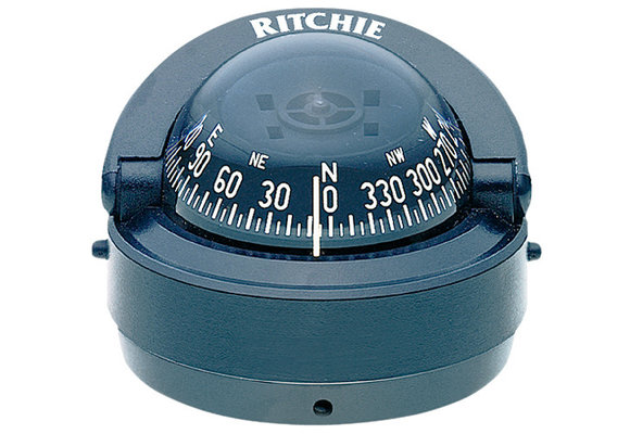Ritchie Kompas model Explorer S-53 12V opbouwkompas roos Ø69 9mm / 5º zwart